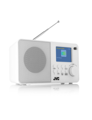 Radio Jvc Dab Ra-E611W-Dab White