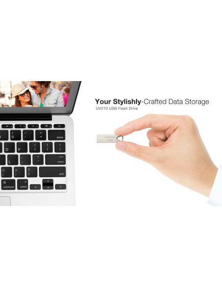 Adata Uv210 64Gb Usb2.0 Metallic