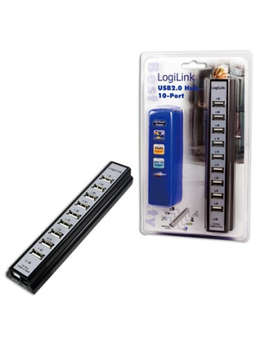 Logilink Ua0096 Huby I Koncentratory 480 Mbit/S Czarny