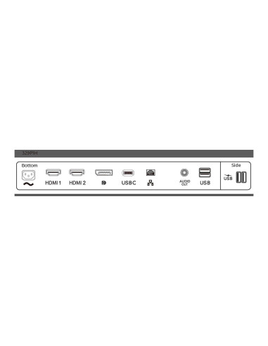 Monitor Philips Led 31,5" 329P1H/00
