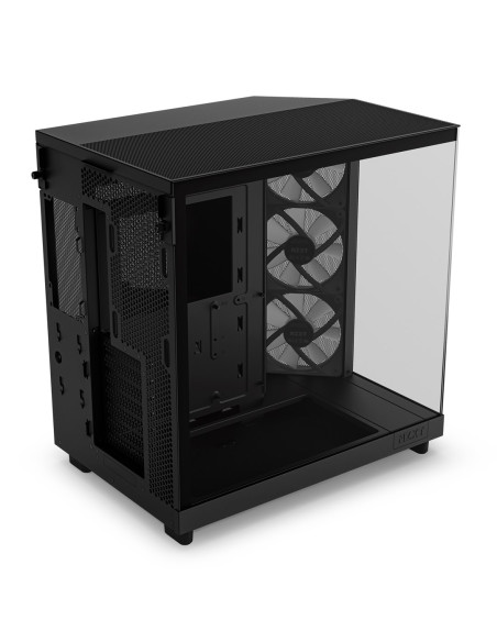 Nzxt Obudowa Komputerowa Nzxt H6 Flow Rgb Midi Tower Z Oknem Czarna