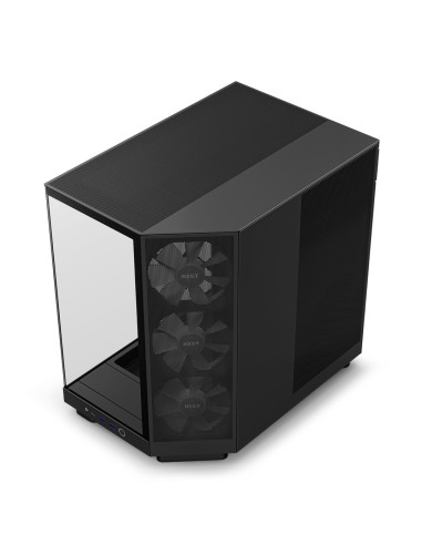 Nzxt Obudowa Komputerowa Nzxt H6 Flow Rgb Midi Tower Z Oknem Czarna