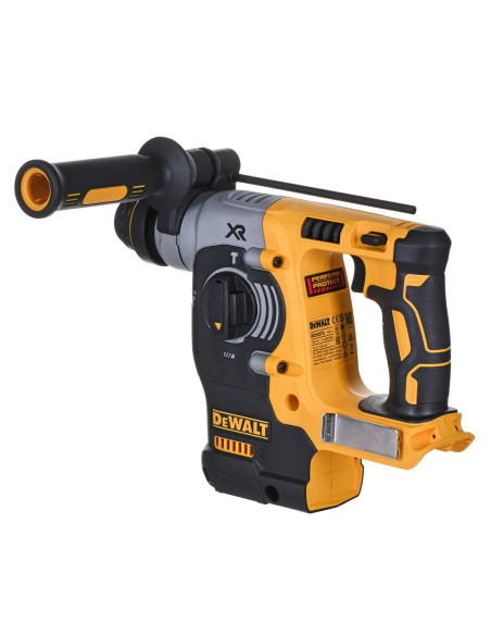 Młotowiertarka Dewalt DCH273H2T-QW bok, tył, rękojeść regulowana