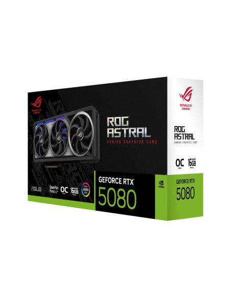Karta Graficzna Asus Rog Astral Geforce Rtx 5080 Oc 16Gb