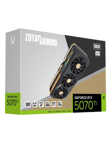 Karta Graficzna Zotac Gaming Geforce Rtx 5070 Ti 16Gb Solid Oc