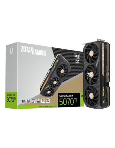 Karta Graficzna Zotac Gaming Geforce Rtx 5070 Ti 16Gb Solid Oc