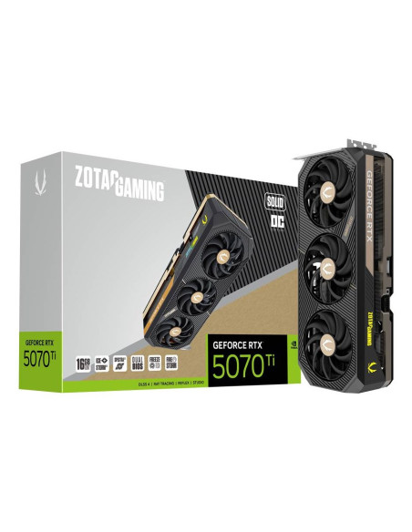 Karta Graficzna Zotac Gaming Geforce Rtx 5070 Ti 16Gb Solid Oc