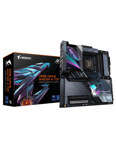 Płyta Główna Gigabyte Z890 Aorus Master Ai Top E-Atx Mainboard Sockel 1851 Tb4/Wifi7