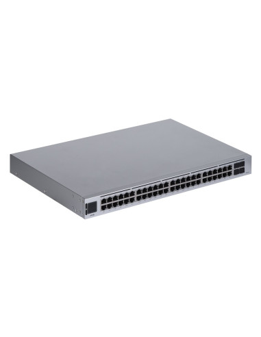 Ubiquiti Unifi Usw-48-Poe Łącza Sieciowe Zarządzany L2 Gigabit Ethernet (10/100/1000) Obsługa Poe 1U Stal Nierdzewna