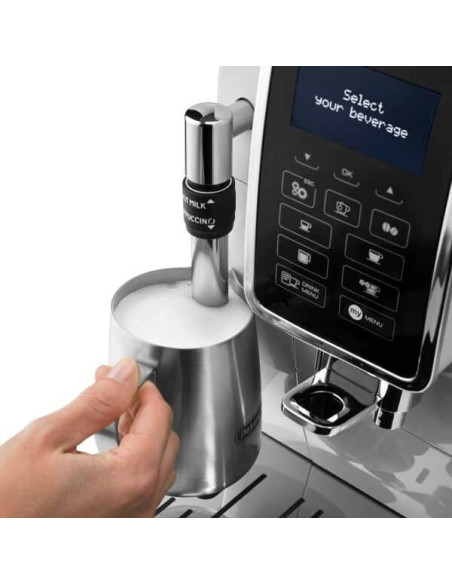 Ekspres Ciśnieniowy Delonghi Ecam 350.35.W (1450W  Kolor Biały)