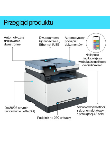 Hp Color Laserjet Pro Urządzenie Wielofunkcyjne 3302Fdw