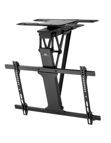 Maclean Uchwyt Do Tv Elektryczny Sufitowy, Obsługa Tuya, Max Vesa 600X400, Obrót 90St. Pilot, 32"-75", 35Kg Mc-490