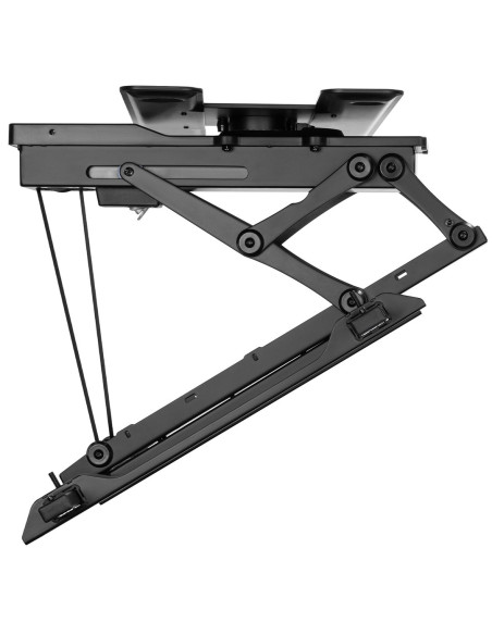 Maclean Uchwyt Do Tv Elektryczny Sufitowy, Obsługa Tuya, Max Vesa 600X400, Obrót 90St. Pilot, 32"-75", 35Kg Mc-490