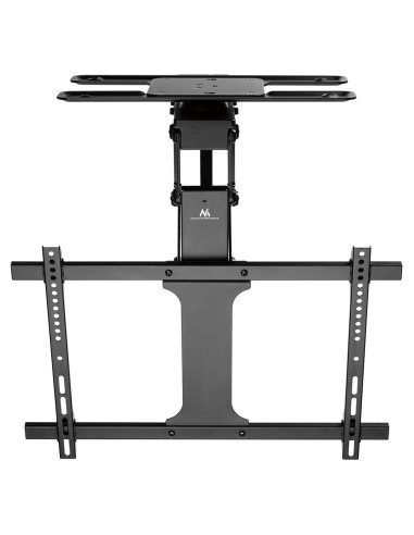Maclean Uchwyt Do Tv Elektryczny Sufitowy, Obsługa Tuya, Max Vesa 600X400, Obrót 90St. Pilot, 32"-75", 35Kg Mc-490