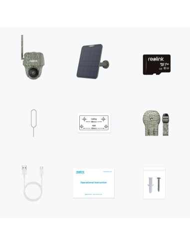 Kamera Ip Reolink Go-Series-G450+Sp2