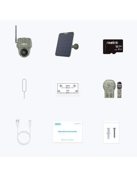 Kamera Ip Reolink Go-Series-G450+Sp2