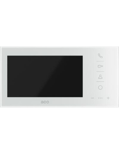 Aco Glass-Pro-7 Wh Monitor Familio Como Pro 7 Cali