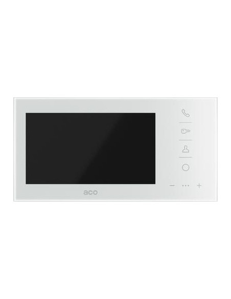 Aco Glass-Pro-7 Wh Monitor Familio Como Pro 7 Cali