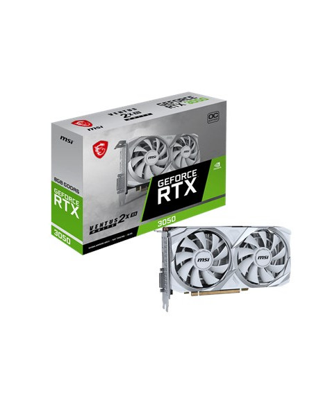 Karta Graficzna Msi Rtx3050 Ventus 2X Xs Oc White 8Gb Gddr6 Hdmi Dvi Dp
