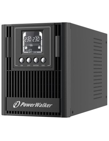 Power Walker Ups On-Line Vfi 1000 At Fr 3X Fr Out, Usb/Rs-232, Lcd, Epo