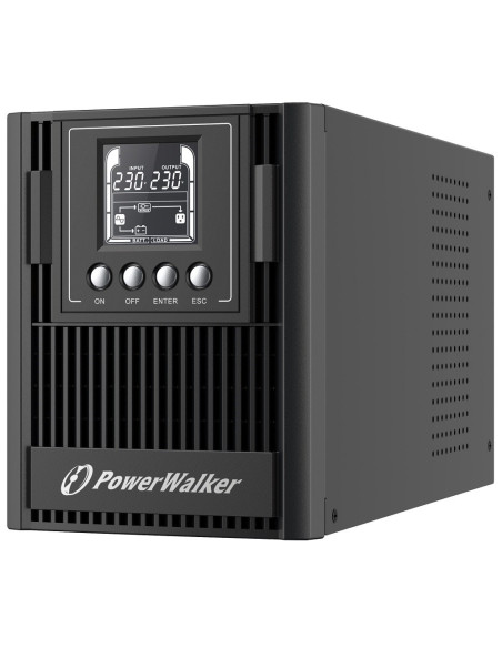 Power Walker Ups On-Line Vfi 1000 At Fr 3X Fr Out, Usb/Rs-232, Lcd, Epo