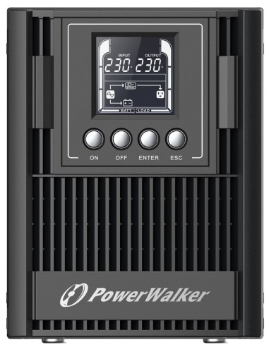 Power Walker Ups On-Line Vfi 1000 At Fr 3X Fr Out, Usb/Rs-232, Lcd, Epo