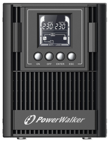 Power Walker Ups On-Line Vfi 1000 At Fr 3X Fr Out, Usb/Rs-232, Lcd, Epo