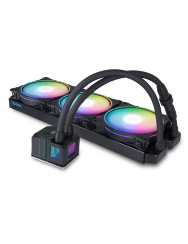 Alphacool Pro Aurora 420 Cpu Aio Procesor Zestaw Do Chłodzenia Płynami 14 Cm Czarny, Biały