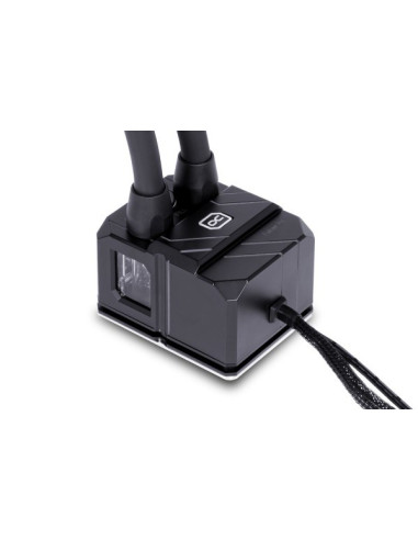 Alphacool Pro Aurora 420 Cpu Aio Procesor Zestaw Do Chłodzenia Płynami 14 Cm Czarny, Biały