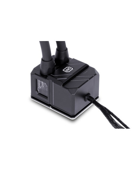 Alphacool Pro Aurora 420 Cpu Aio Procesor Zestaw Do Chłodzenia Płynami 14 Cm Czarny, Biały