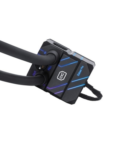 Alphacool Pro Aurora 420 Cpu Aio Procesor Zestaw Do Chłodzenia Płynami 14 Cm Czarny, Biały