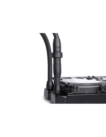 Alphacool Pro Aurora 420 Cpu Aio Procesor Zestaw Do Chłodzenia Płynami 14 Cm Czarny, Biały