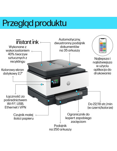 Hp Officejet Pro Urządzenie Wielofunkcyjne 9120E