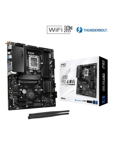 Asrock Z890 Pro-A Wifi Intel Z890 Lga 1851 (Socket V1) Atx