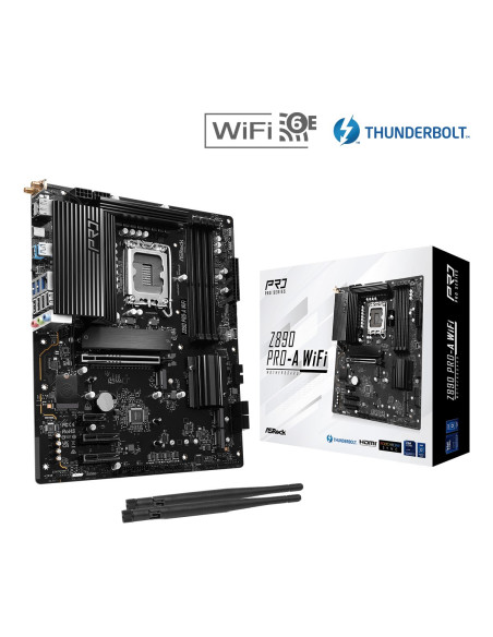 Asrock Z890 Pro-A Wifi Intel Z890 Lga 1851 (Socket V1) Atx