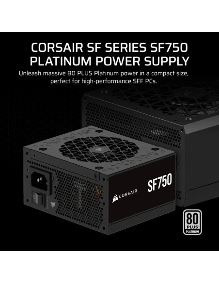 Corsair Cp-9020284-Eu Moduł Zasilaczy 750 W 24-Pin Atx Atx Czarny