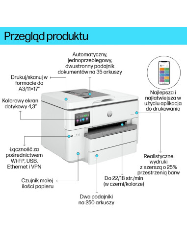 Urządzenie Wielofunkcyjne Hp Officejet Pro 9730E