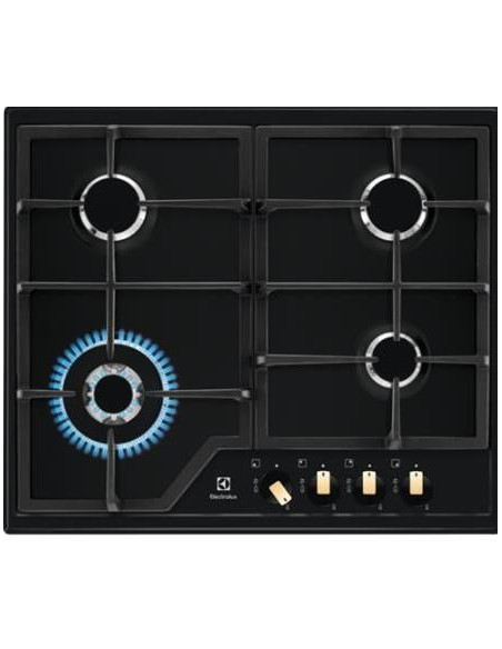 Płyta Gazowa Electrolux Egs6436Rk Czarna Retro