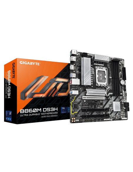 Gigabyte B860M Ds3H Płyta Główna Intel B860 Lga 1851 (Socket V1) Micro Atx