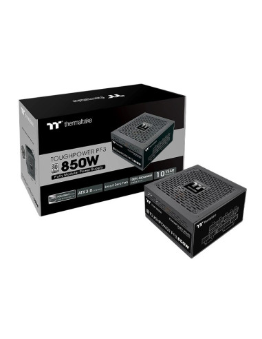 Thermaltake Toughpower Pf3 Moduł Zasilaczy 850 W 24-Pin Atx Atx Czarny