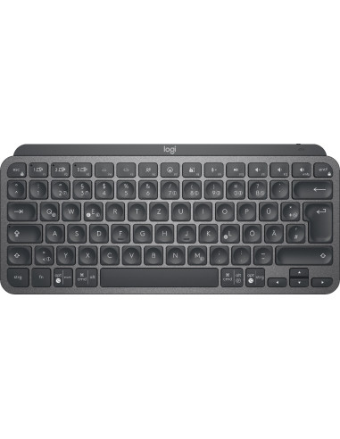 Logitech Mx Keys Mini Klawiatura Biuro Rf Wireless + Bluetooth Qwertz Niemiecki Grafitowy