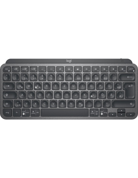 Logitech Mx Keys Mini Klawiatura Biuro Rf Wireless + Bluetooth Qwertz Niemiecki Grafitowy