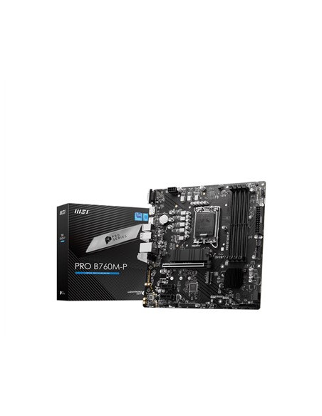 Msi Pro B760M-P Płyta Główna Intel B760 Lga 1700 Micro Atx