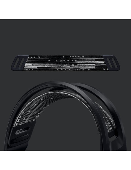 Logitech G G733 Zestaw Słuchawkowy Bezprzewodowy Opaska Na Głowę Gaming Czarny