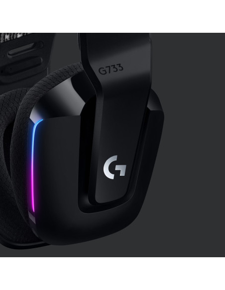 Logitech G G733 Zestaw Słuchawkowy Bezprzewodowy Opaska Na Głowę Gaming Czarny
