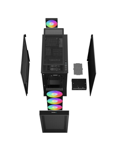 Obudowa Deepcool Ch560  Argb Digital Black (R-Ch560-Bkape4D-G-1)