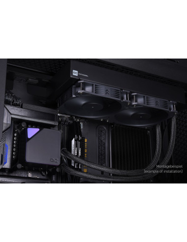 Alphacool Core Ocean T38 Aio 280Mm Procesor Chłodnica Cieczy All-In-One 14 Cm Czarny 1 Szt.