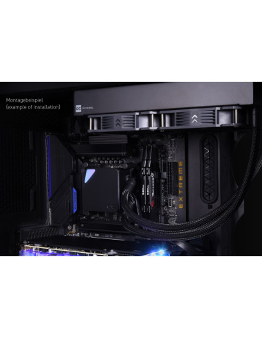 Alphacool Core Ocean T38 Aio 280Mm Procesor Chłodnica Cieczy All-In-One 14 Cm Czarny 1 Szt.