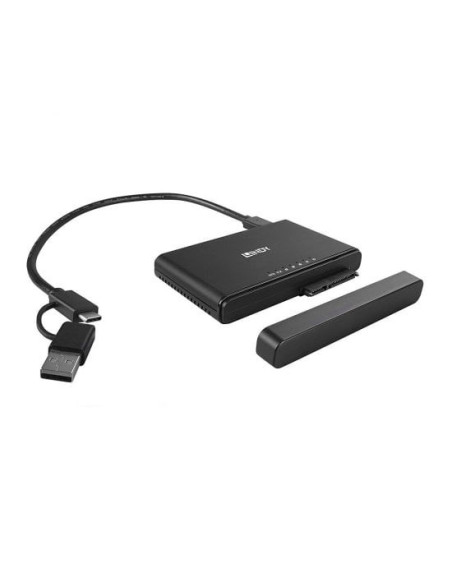 Lindy 43359 Stacja Dokująca Do Dysków Twardych Usb 3.2 Gen 2 (3.1 Gen 2) Type-C Czarny