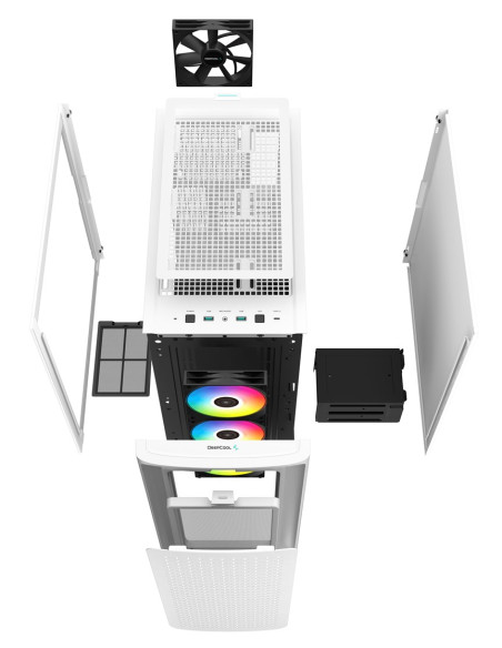 Deepcool Ck560 Midi Tower Biały